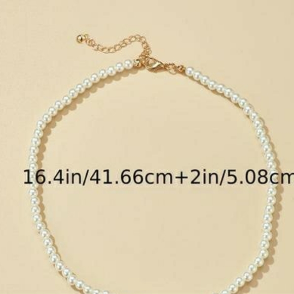 Korean Style Versatile Pearl Necklace - Picture 3 of 5